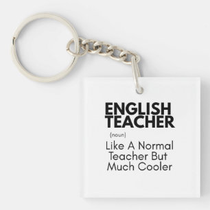 Lustige Geschenkidee für Englischlehrer Schlüsselanhänger