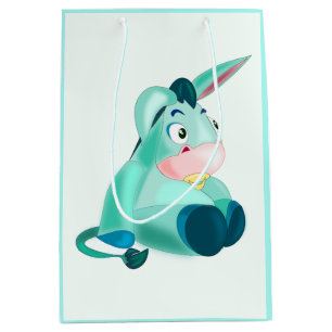 Lustige Geschenktüte mit Baby-Esel - Anpassbar