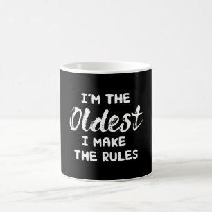 Lustige Geschwister: Ich Bin Der Älteste Ich Besti Kaffeetasse