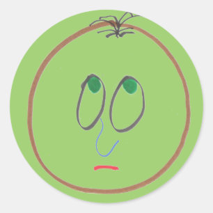 Lustige Gesichter Aufkleber