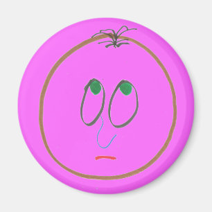 Lustige Gesichter Magnet