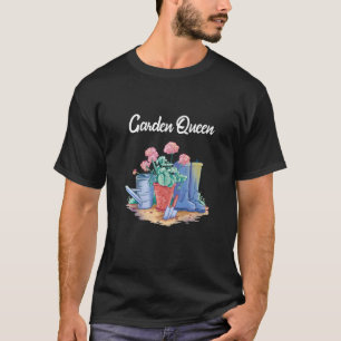 Lustige Gießkanne Gärtner Stiefel Garde T-Shirt