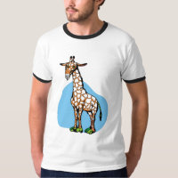 Lustige Giraffe