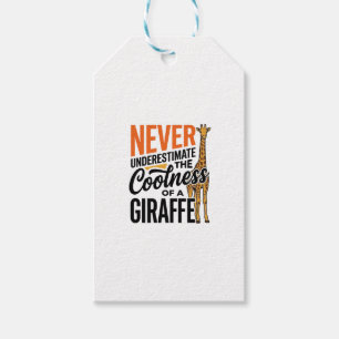 Lustige Giraffen-Zitat Vintage-Vektor-T-Shirt-Desi Geschenkanhänger