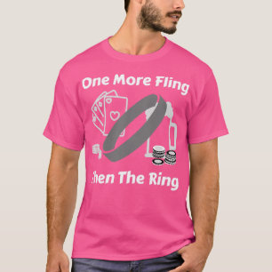 Lustige Glücksspiel-Junggesellenabschied noch ein T-Shirt