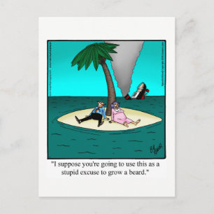 Lustige Glückwunsch zum Hochzeitstag Humor Postkar Postkarte