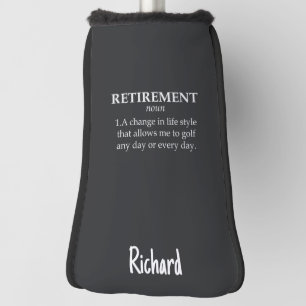 Lustige Golf-Geschenke für Rentner Ruheständler Go Golf Headcover