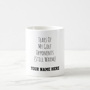 Lustige Golf-Geschenke Golfer Individuell Personal Kaffeetasse