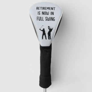 Lustige Golf Kopfbedeckung für den Ruhestand Headcover