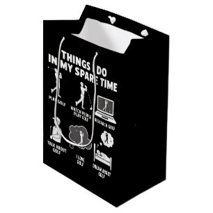 Lustige Golf Liebhaber Coach Geschenke Papa Opa Go Mittlere Geschenktüte