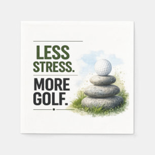 Lustige Golf-Sprüche für Golfer Serviette
