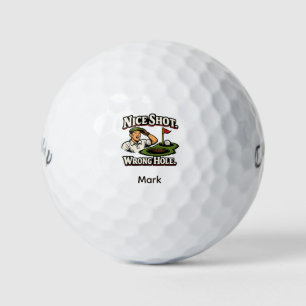 Lustige Golf-Sprüche Golfball