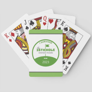 Lustige Golf-Sprüche Spielkarten