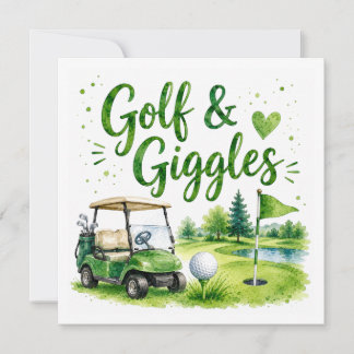 Lustige Golf-Zitate für Golfer auf dem Platz Einladung