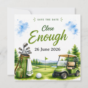 Lustige Golf-Zitate für Golfer auf dem Platz Save The Date