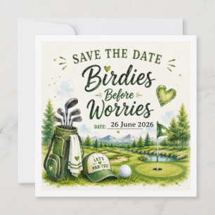 Lustige Golf-Zitate für Golfer auf dem Platz Save The Date