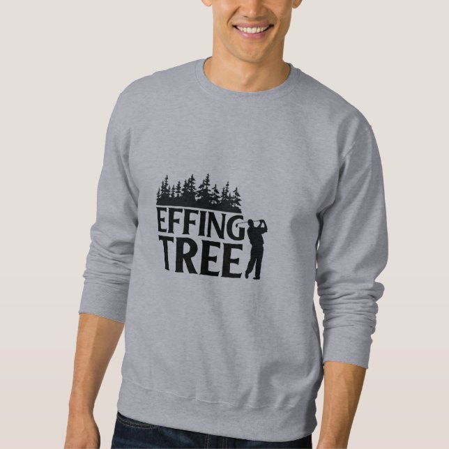 Lustige Golf-Zitate  Sweatshirt (Vorderseite)