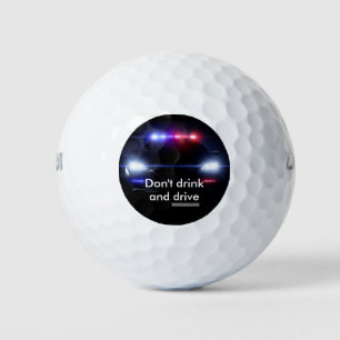 Lustige Golfbälle