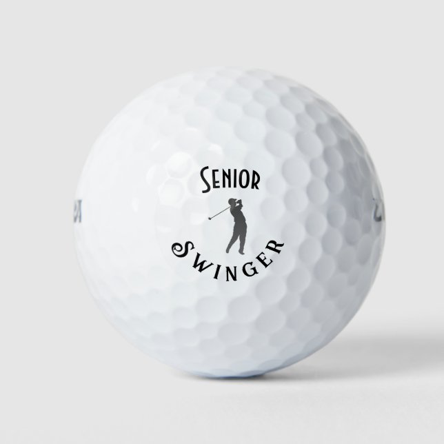Lustige Golfbälle (Vorderseite)