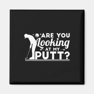 Lustige Golfende Männer Golf Humor Golfer Magnet