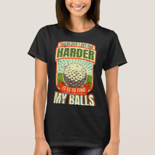 Lustige Golfhemden für Männer, lustiger Golfer S T-Shirt
