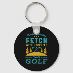 Lustige Golfspieler-Zitate Golfer lieben Golfen Sr Schlüsselanhänger