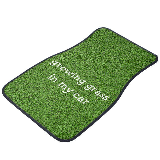 Lustige Gras-Auto-Boden-Matten Automatte