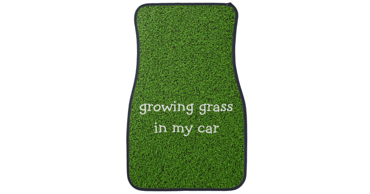 Lustige Gras-Auto-Boden-Matten Automatte 