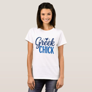 Lustige Griechische Henne Griechenland T-Shirt