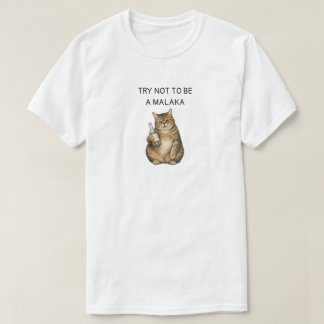Lustige griechische Katze T-Shirt