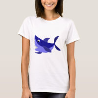 Lustige grinsende Haifisch-Kunst