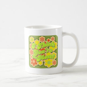 Lustige Groovy Meist Siebziger Retro Sprüche Tasse
