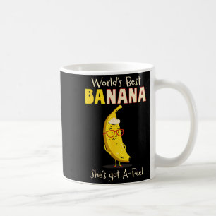 Lustige Großmutter Welt der Nana Banane Wortspiel  Kaffeetasse