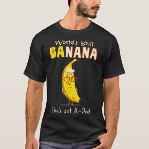Lustige Großmutter World's Nana Banana Pun T-Shirt