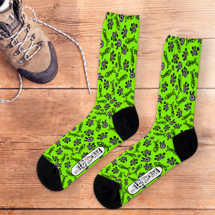Lustige Grüne Niedliche Kawaii Katzenliebhaber Socken