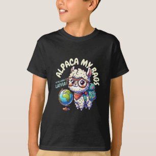 Lustige Gruppe Lettland Urlaub und Riga Reise T-Shirt