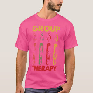 Lustige Gruppentherapie Zigarren rauchen Zigarrenl T-Shirt
