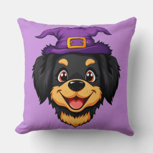 🐾👻 Lustige gruselige süße Hunde-Halloween-Tier-S Kissen