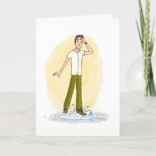 Lustige Gruß-Karte - freundliche Beleidigung Karte