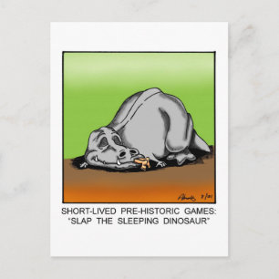 Lustige Grüße aus der Ferne Postkarte