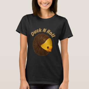 Lustige Gummiente Isopod Wortwitz Design Ente N Ro T-Shirt
