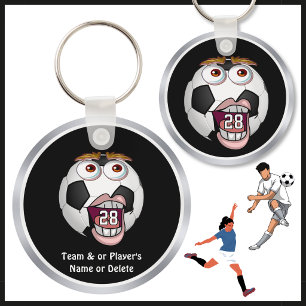 Lustige, günstige Fußball-Geschenke mit NUMMER MAN Schlüsselanhänger