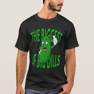 Lustige Gurke Größte der großen Dills Gurke Vegan T-Shirt