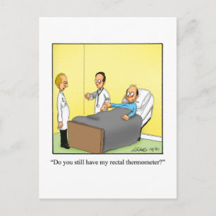 Lustige Gute Besserung Humor Postkarte