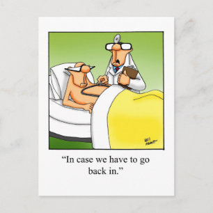 Lustige Gute Besserung Humor Postkarte