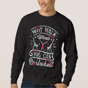 Lustige Gymnastik Turner Parkour Mädchen Frauen Co Sweatshirt