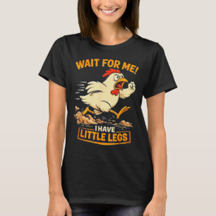 Lustige Hahn Witze Memes Wartet auf mich ich habe T-Shirt