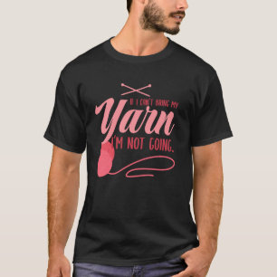 Lustige Häkeln Stricken Quilten Häkel Liebhaber T-Shirt