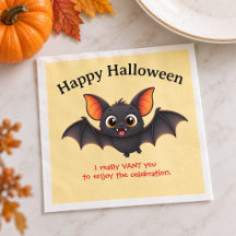 Lustige Halloween-Fledermaus individuell angepasst