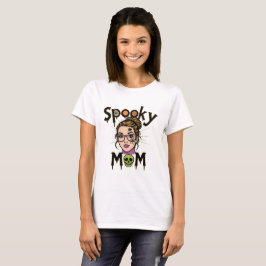 Lustige Halloween Gruselmutter Hexenmutter T-Shirt